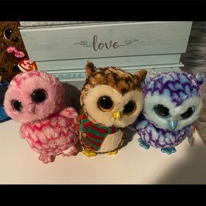 Ty beanie boo owls 🦉